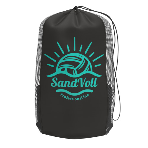 SandVoll black lines mesh bag