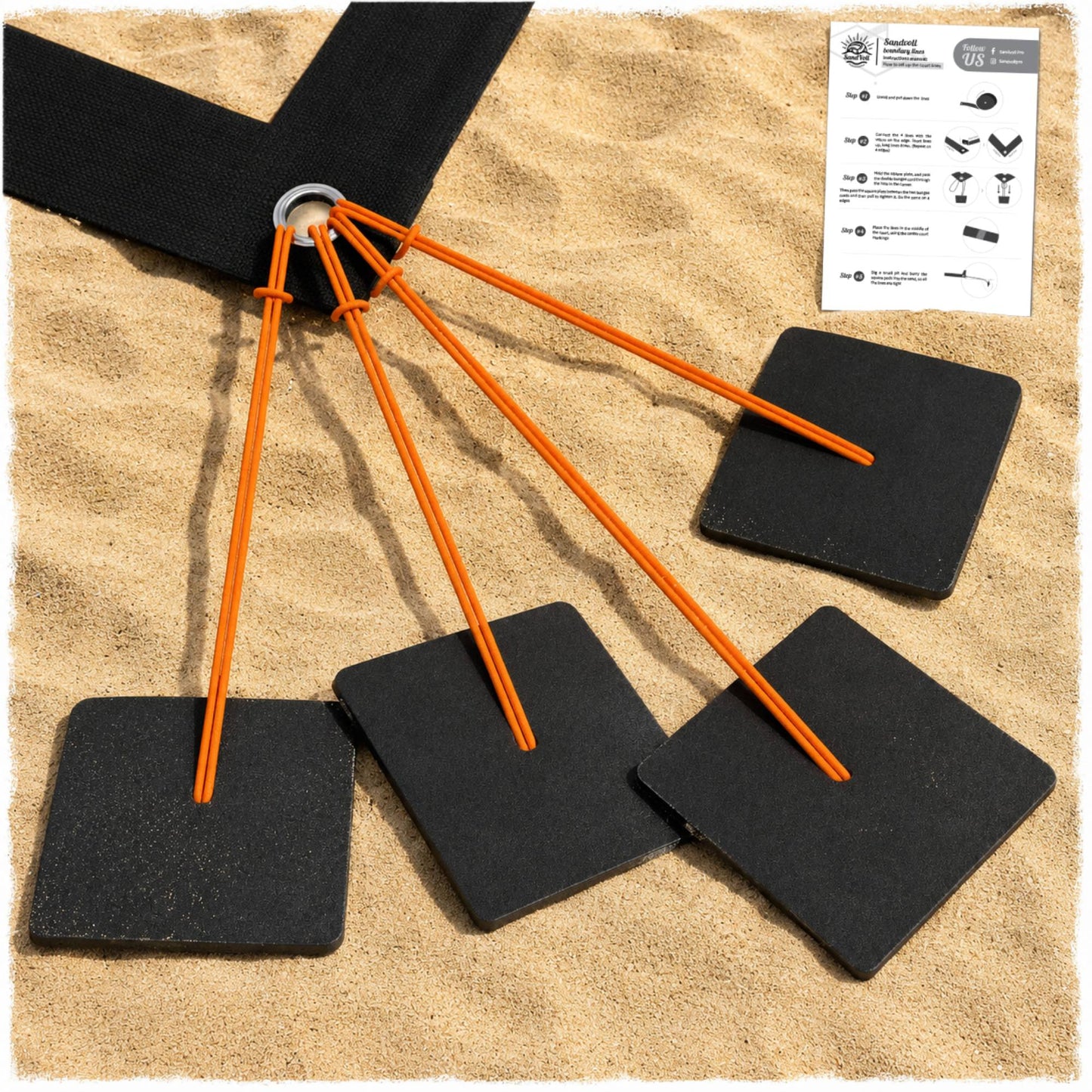 XLarge Sand Anchors - 4 Pack (Wholesale)