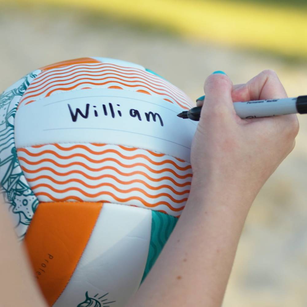 beach volleyball ball