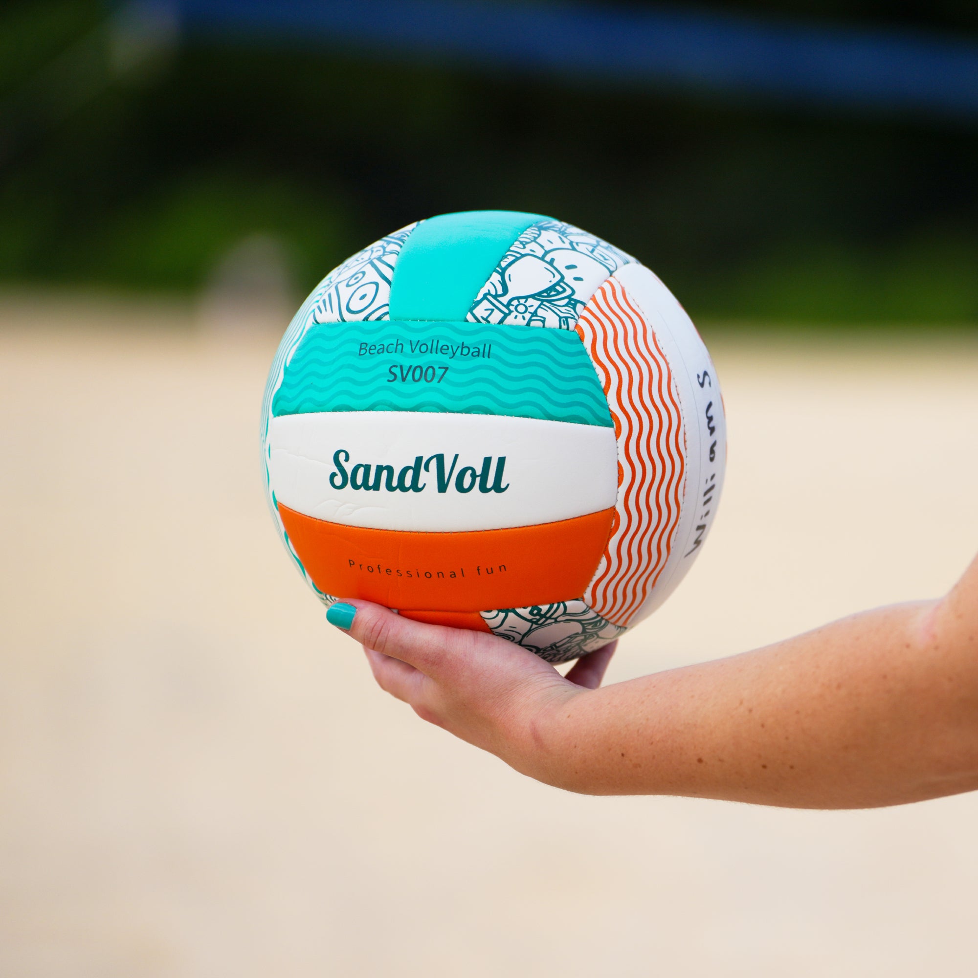 beach volleyball ball